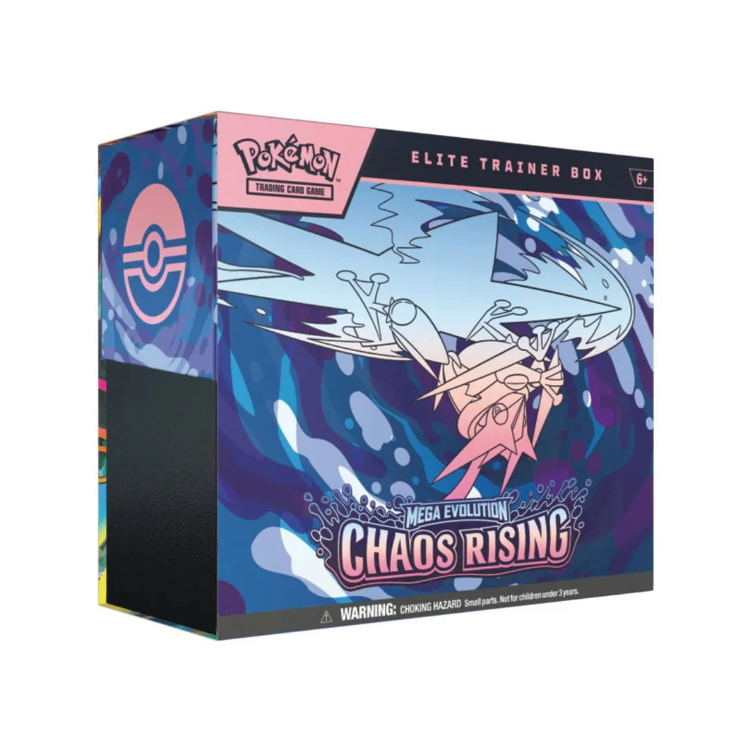 Chaos Rising Elite Trainer Box x9 Packs Inside (English) - Live Rip&Ship
