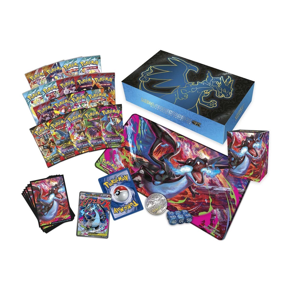 Mega Charizard X ex Ultra-Premium Collection x18 Packs Inside (English) - Live Rip&Ship