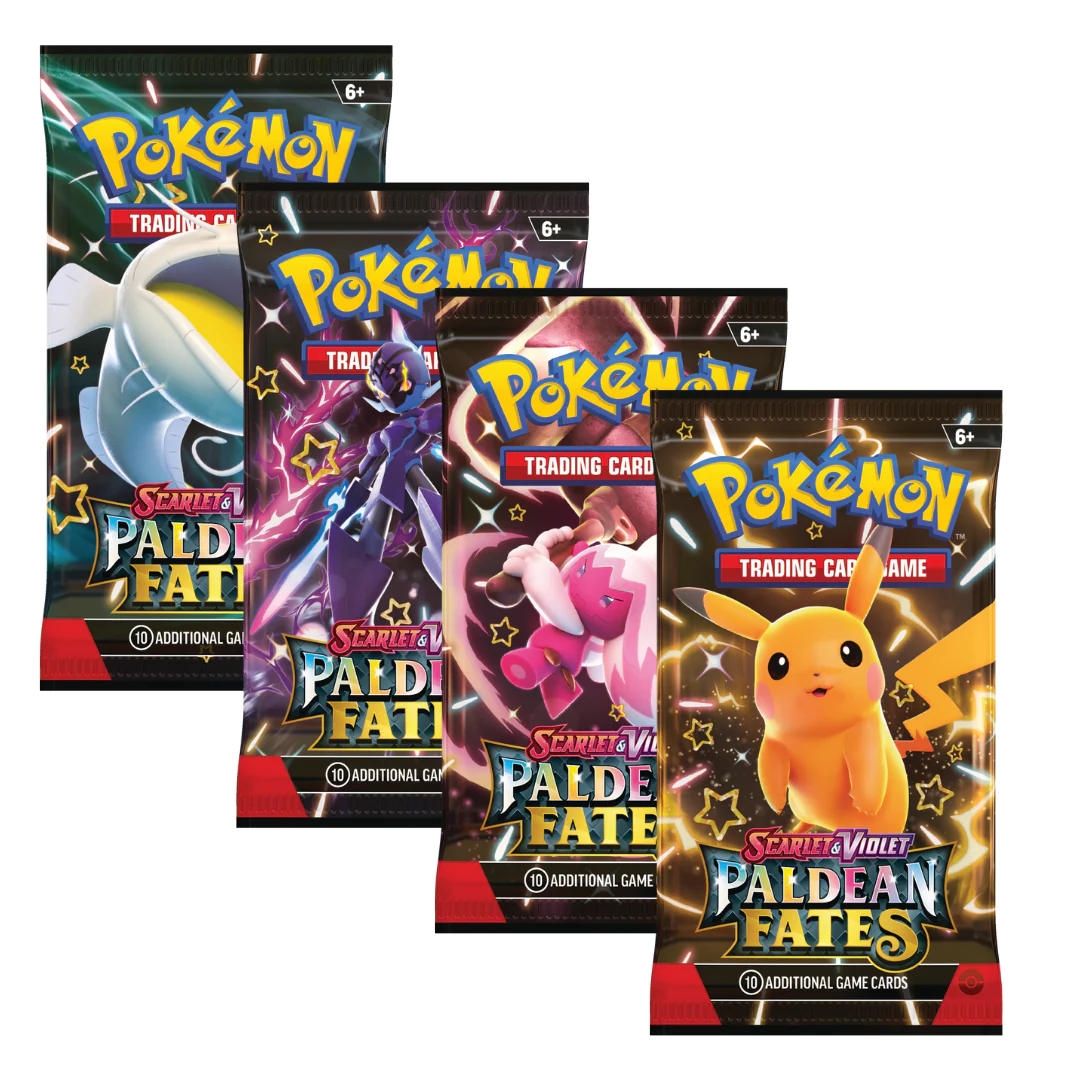 Paldean Fates Single Pack - Live Rip&Ship Corruption Paldean Fates Single Pack - Live Rip&Ship Corruption