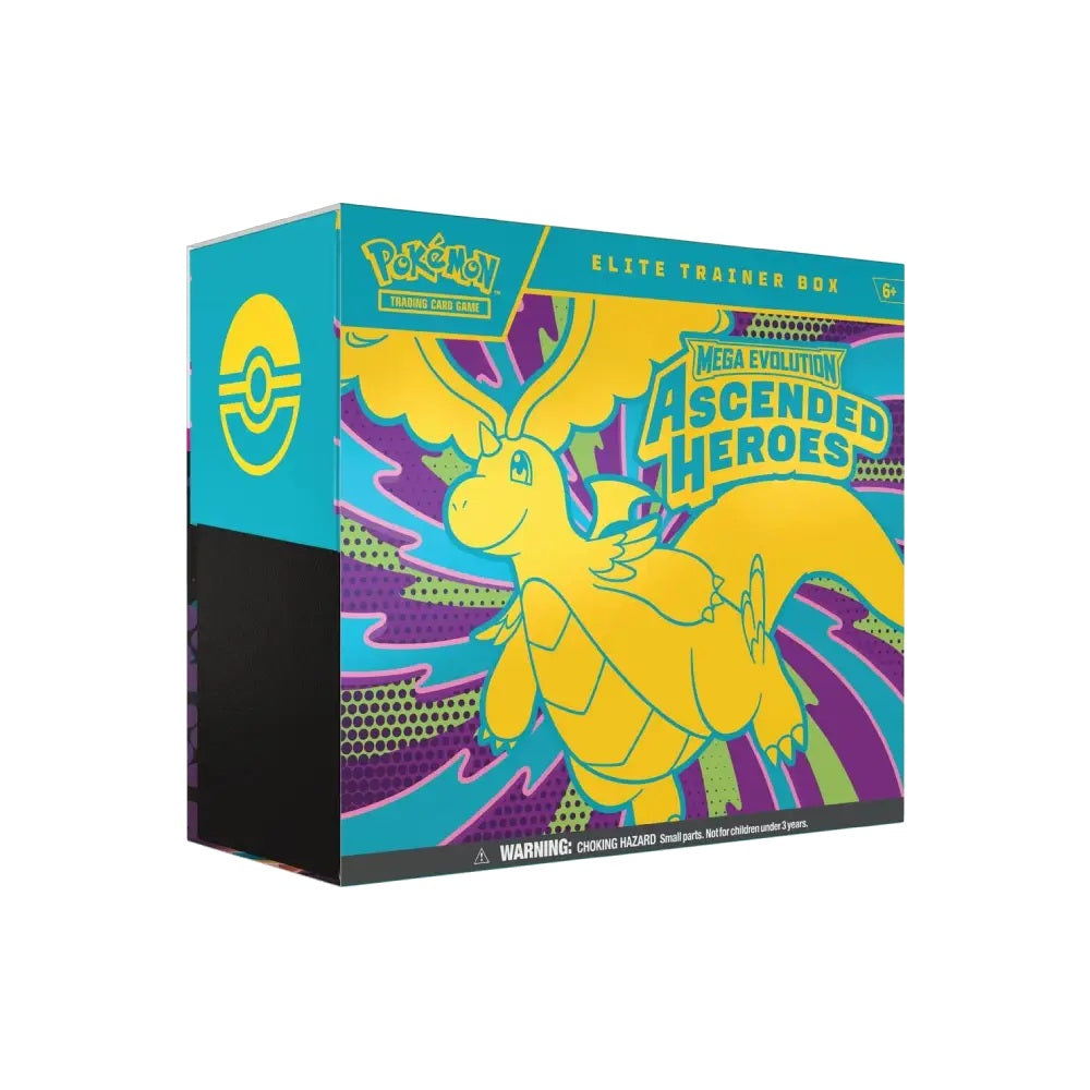 Ascended Heros Elite Trainer Box x9 Packs Inside (English) - Live Rip&Ship