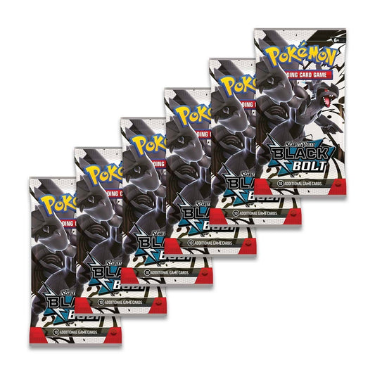 Black Bolt Booster Packs Pack (English) - Live Rip&Ship