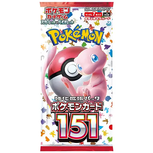 Pokémon 151 Japanese Single Pack - Live Rip&Ship